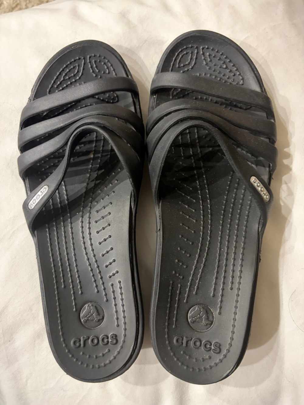 CROCS Rhonda Wedge Slide Comfort Sandals